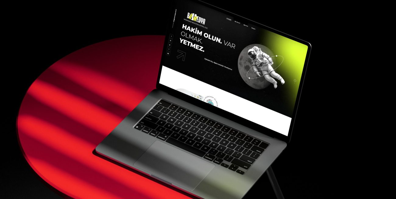 Bubirmedya olarak modern, hızlı ve kullanıcı odaklı web siteleri tasarlıyoruz. Güçlü altyapı ve etkileyici tasarımla markanızı dijitalde profesyonel şekilde konumlandırıyoruz. Sadece bir site değil, sonuç üreten bir deneyim sunuyoruz.